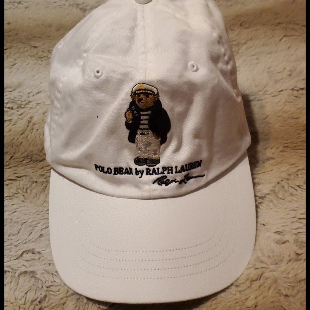 MEN'S POLO BEAR COTTON CHINO CAP